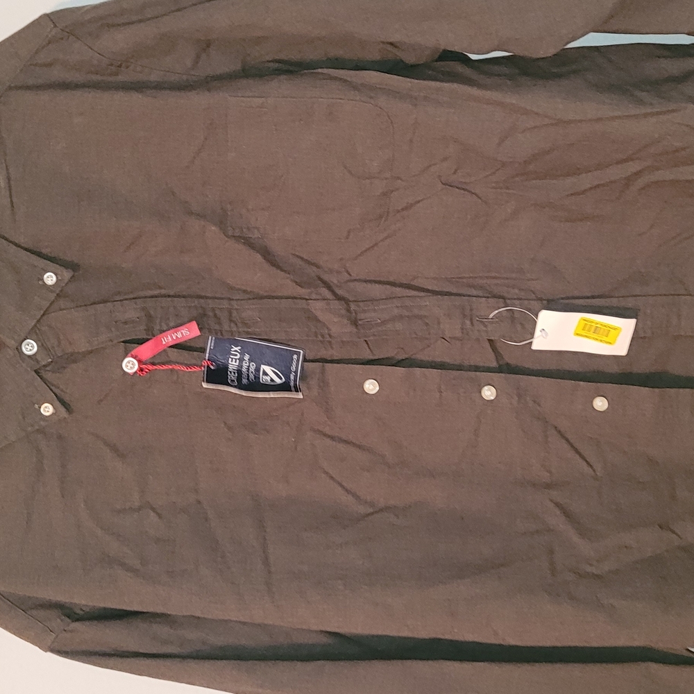 Daniel Cremieux Brown Button-Up Shirt